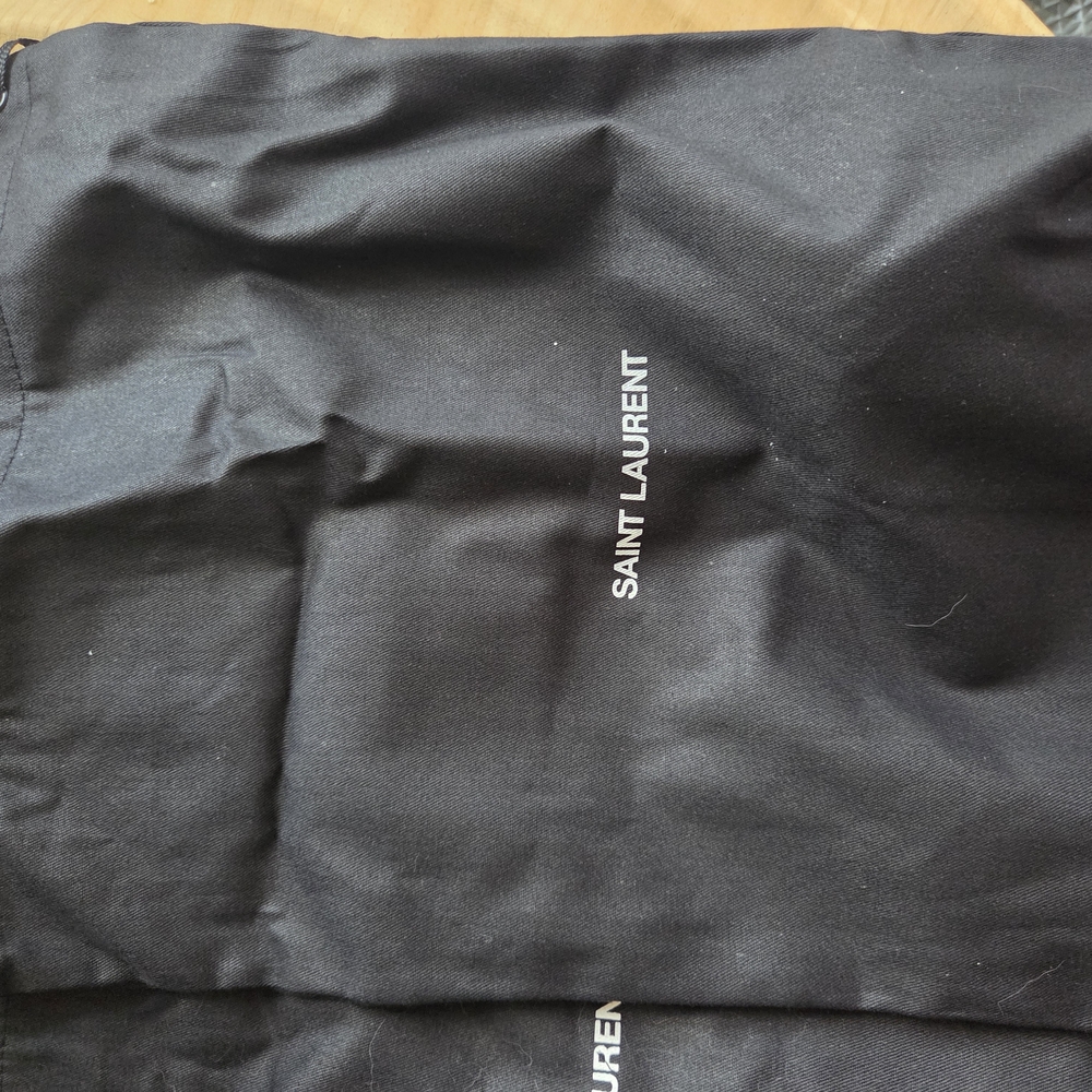 ❌SOLD❌ NWT Saint Laurent Black Leather Sandals - Picture 4 of 8